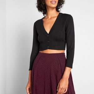 Dream of The Crop Top in black